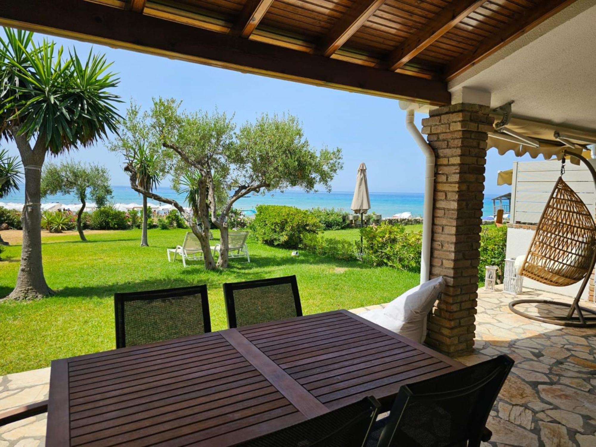Glyfada Beachfront Apartment A3G Glyfada (Corfu) Exterior foto