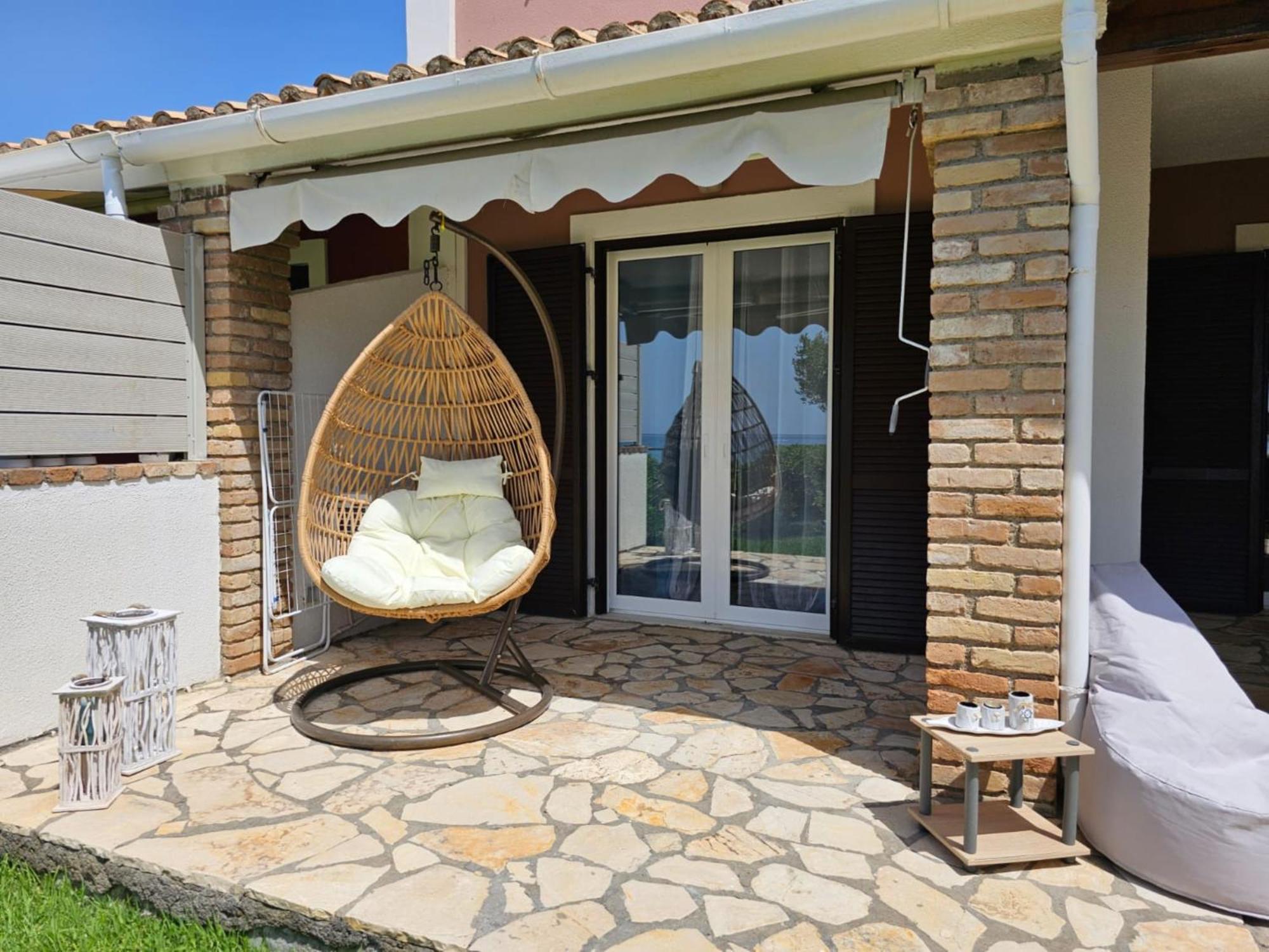 Glyfada Beachfront Apartment A3G Glyfada (Corfu) Exterior foto