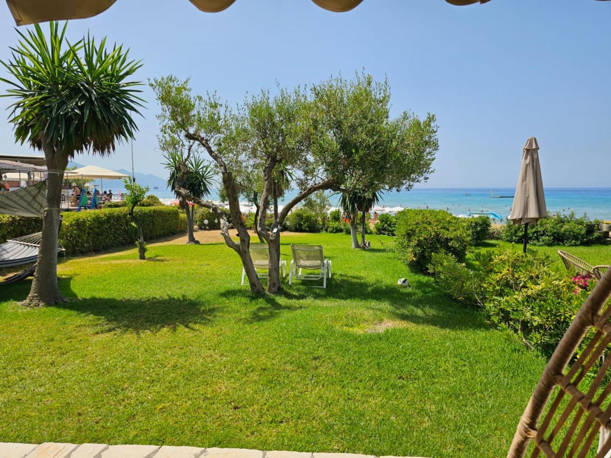 Glyfada Beachfront Apartment A3G Glyfada (Corfu) Exterior foto